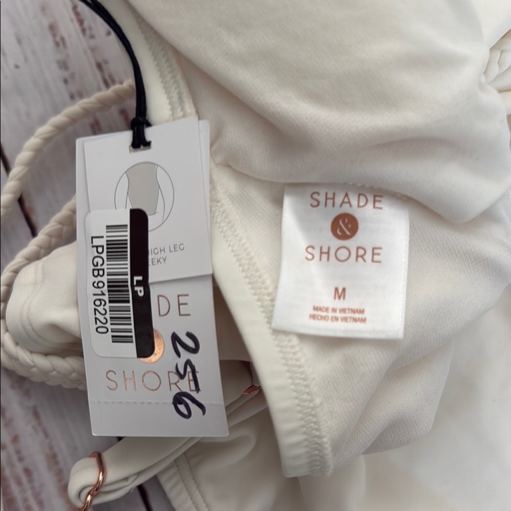 Shade & Shore Cream One Piece Swimsuit - Picture 10 of 12